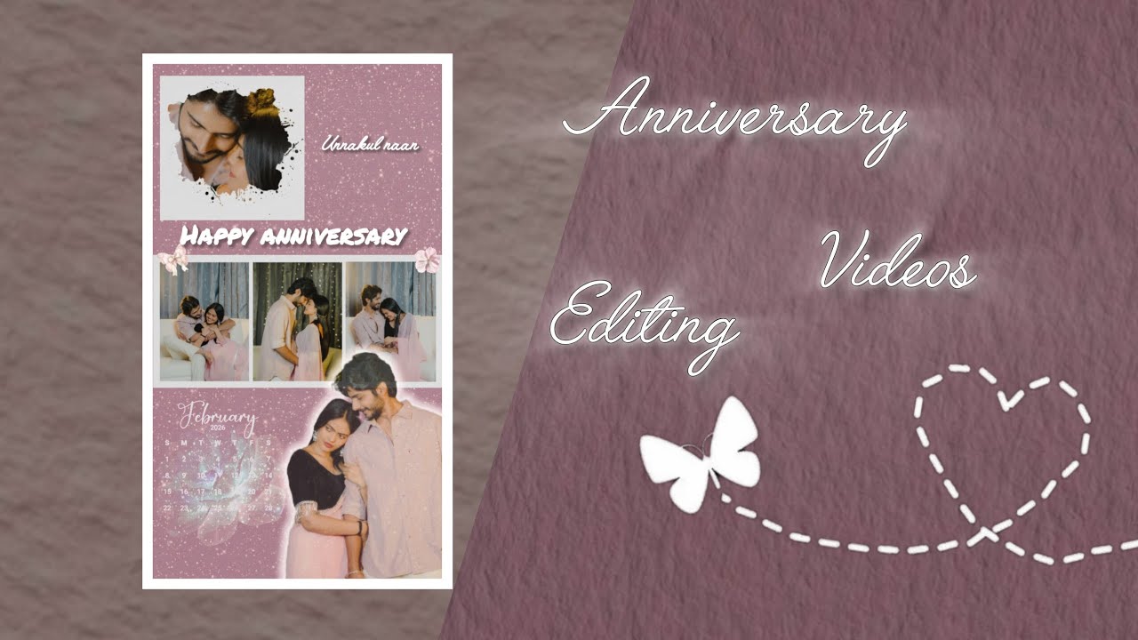 Couple Love Anniversary Edit | Easy Mobile Editing Tutorial💕