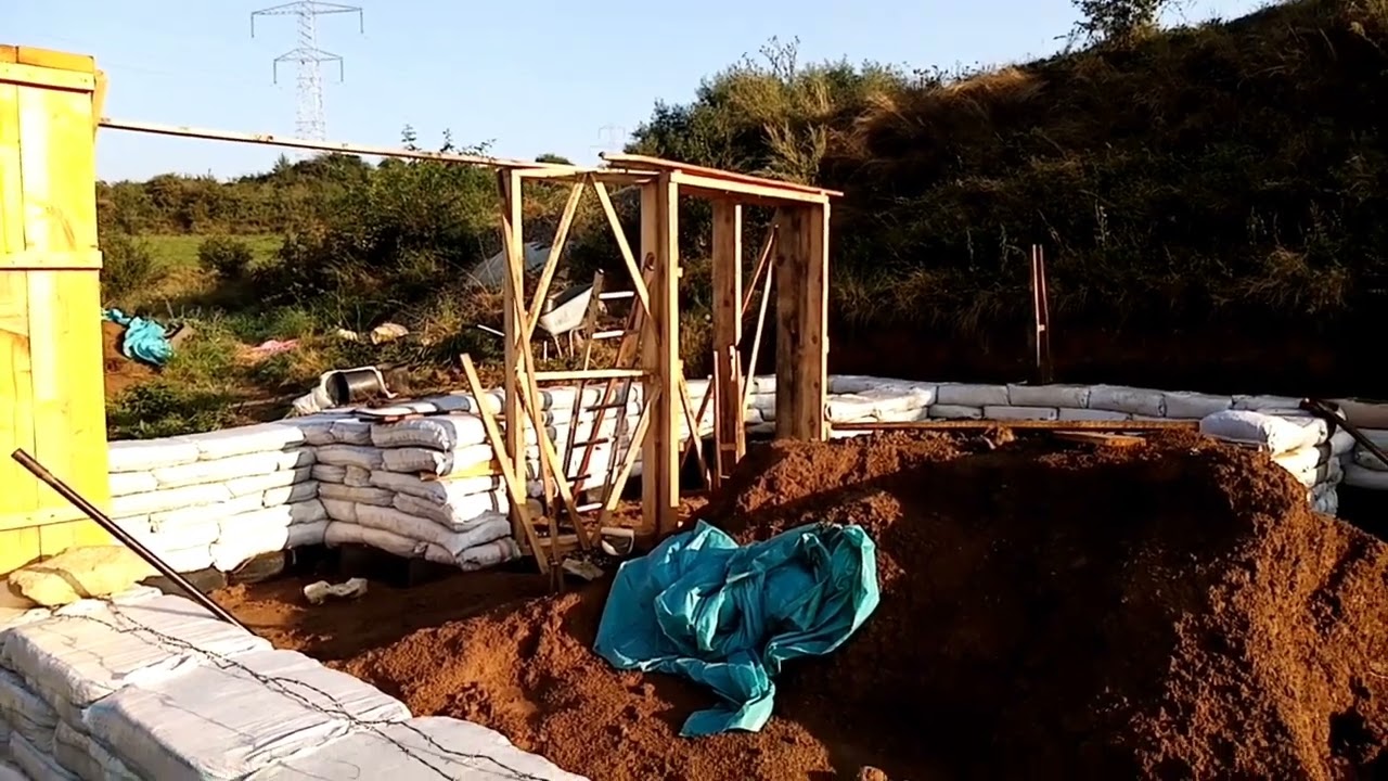 Ro- casă din saci umpluți cu pământ, Earthbags, part. 2 - 4 sept. 2023
