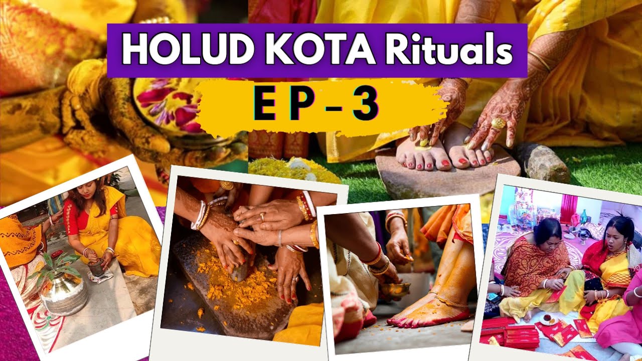 Holud Kota to Shree Making | Hidden Bengali Wedding Rituals | Ep-3