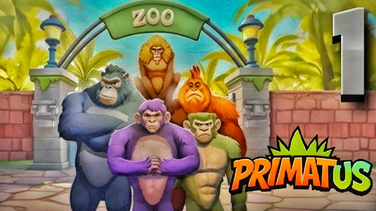 Primatus Android Gameplay (Part 1/4) &ndash; Epic Ape Escape from the Zoo!