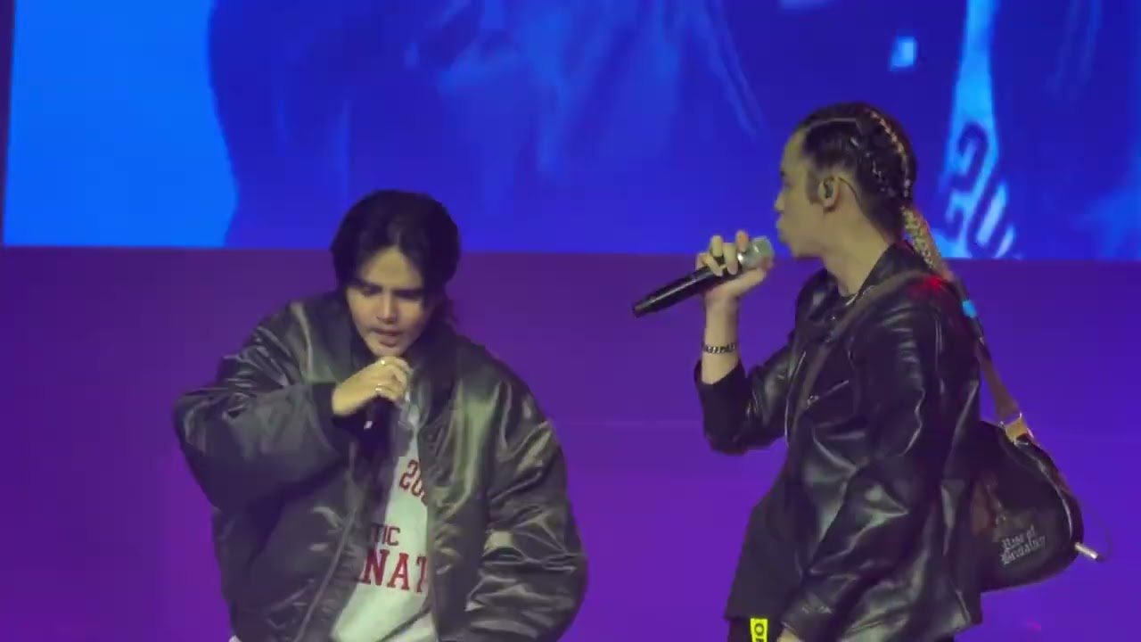 Ez Mil & Pablo V1be Manila performance of Gento and Panalo | AKON The Superfan Tour | 🎥 Lulubebot