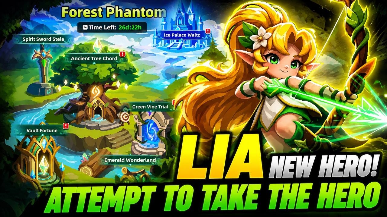 DICERO: LIA NEW HERO IN THE GAME!