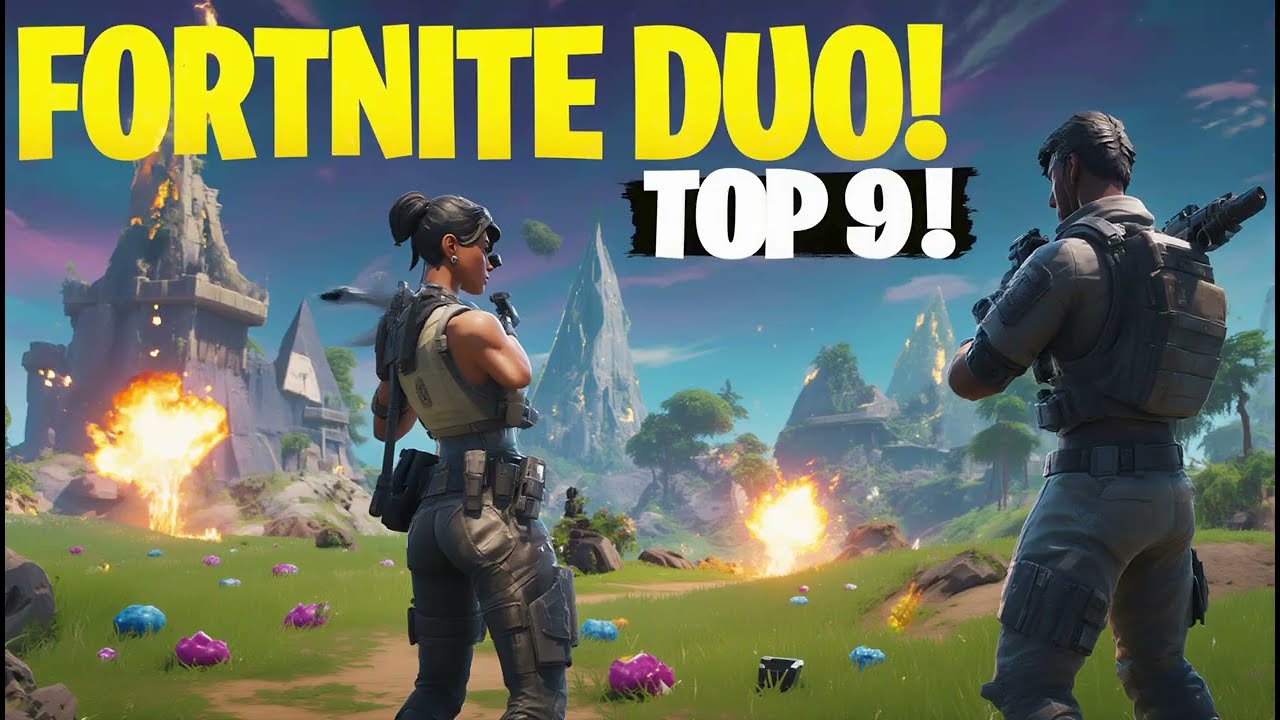 ДУО В FORTNITE — МАЙЖЕ ТОП! НЕЙМОВІРНИЙ МАТЧ І 9 МІСЦЕ 🔥
