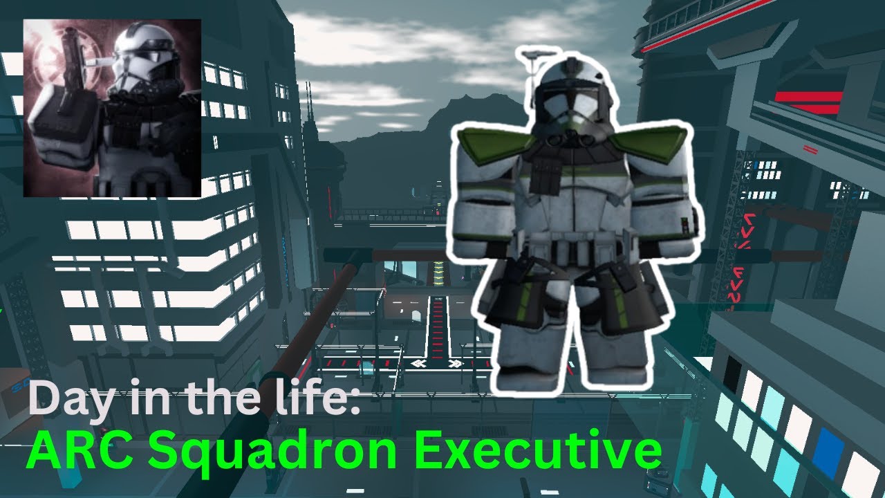 Day in the life of an ARC Squadron Executive | 🔫 | Roblox GAR