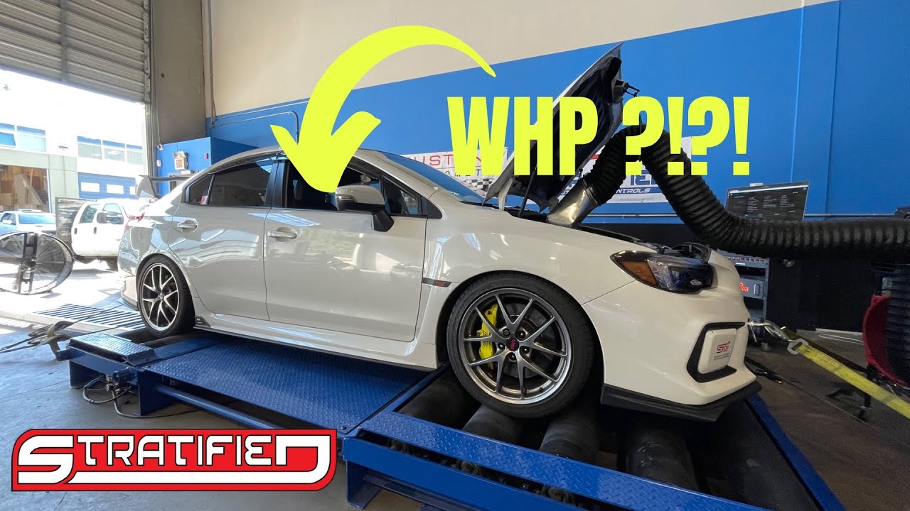 2019 vs 2021 STI on the DYNO