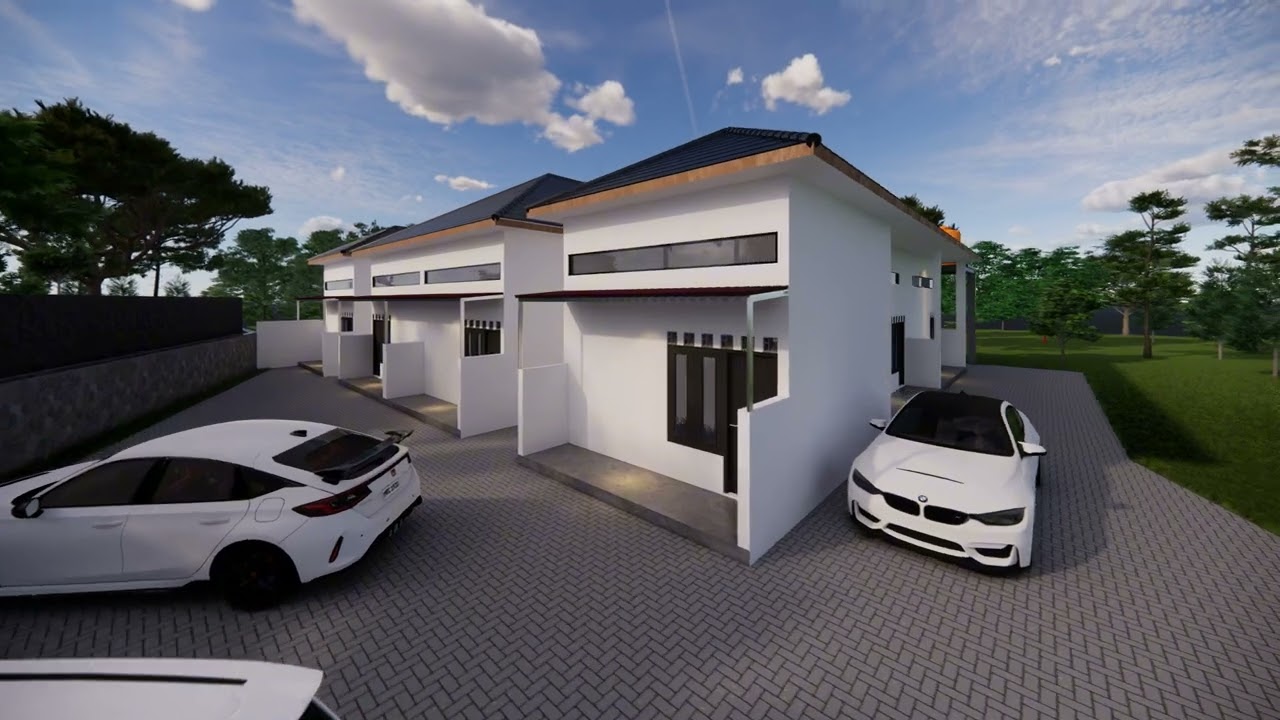 Desain Final Rumah-Kos 18 Kamar, Beji, Wates