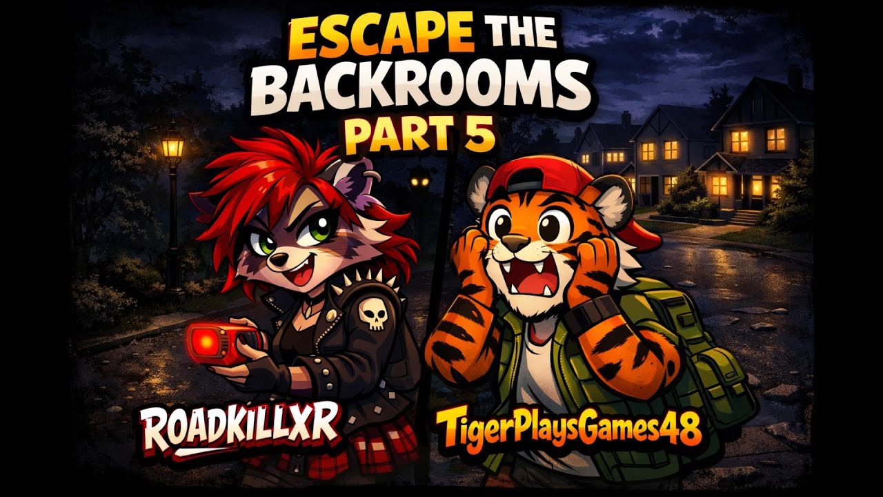 We Had to Go UNDER the Suburbs to Escape... Escape the Backrooms Part 5 (w/ ROADKILLXR)