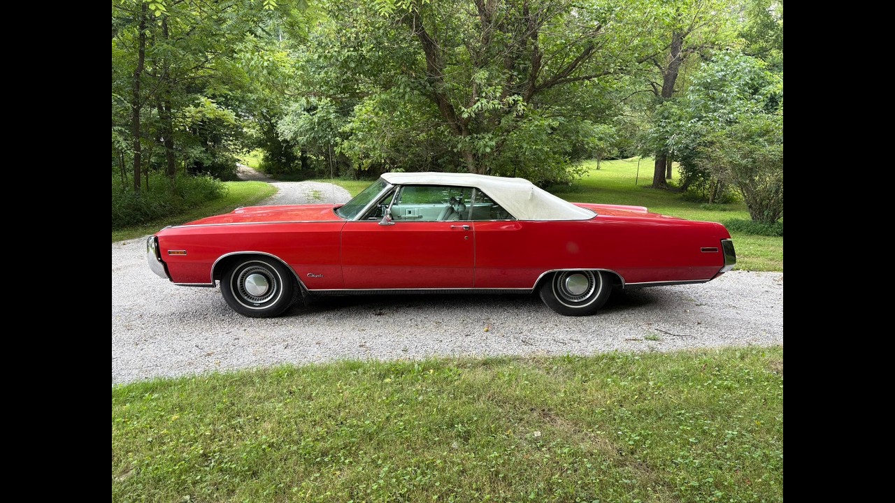 1970 Chrysler 300 2dr Convertible 8-cyl. 440 cid/350 hp 4bbl