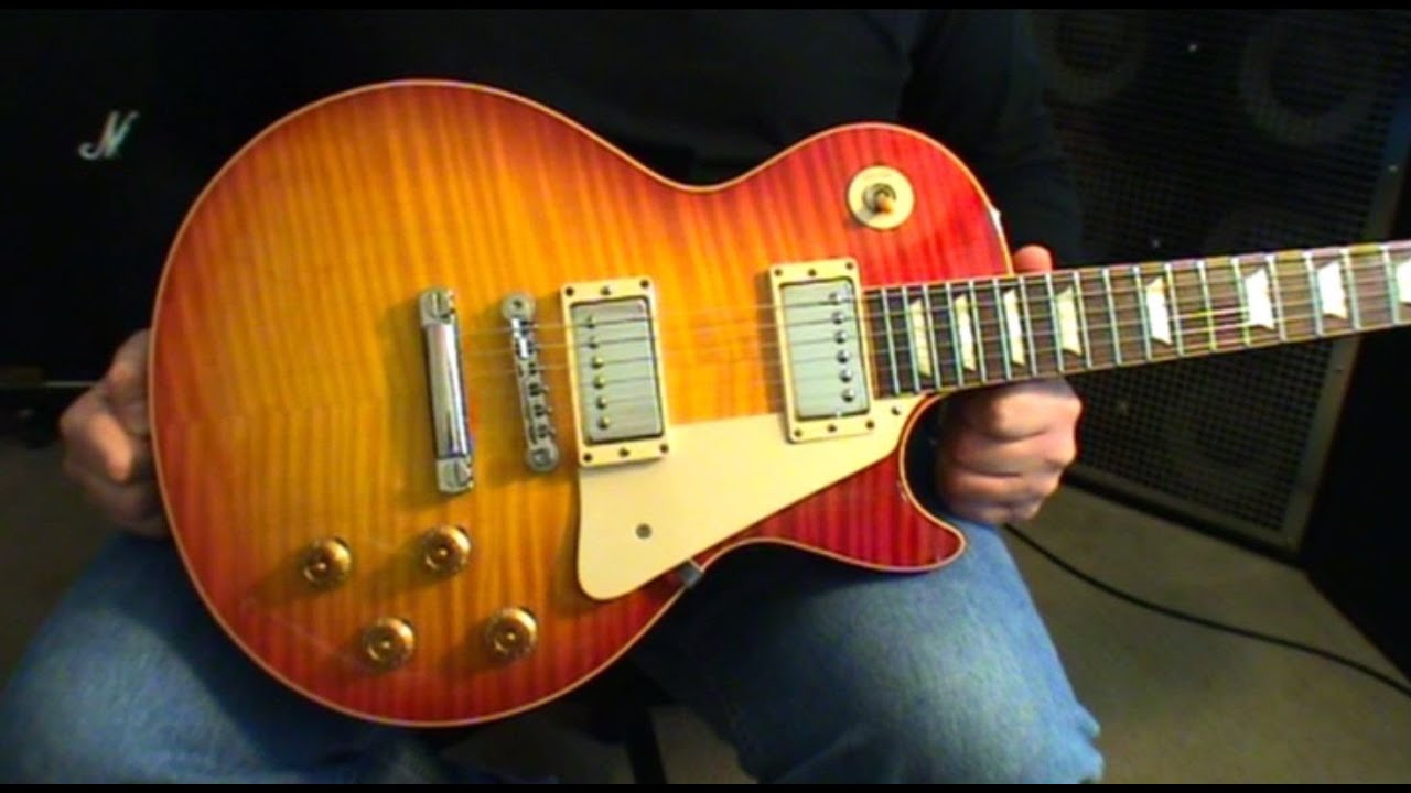 2003 Gibson Les Paul '59 Reissue BRAZILIAN fretboard! 1959 R9