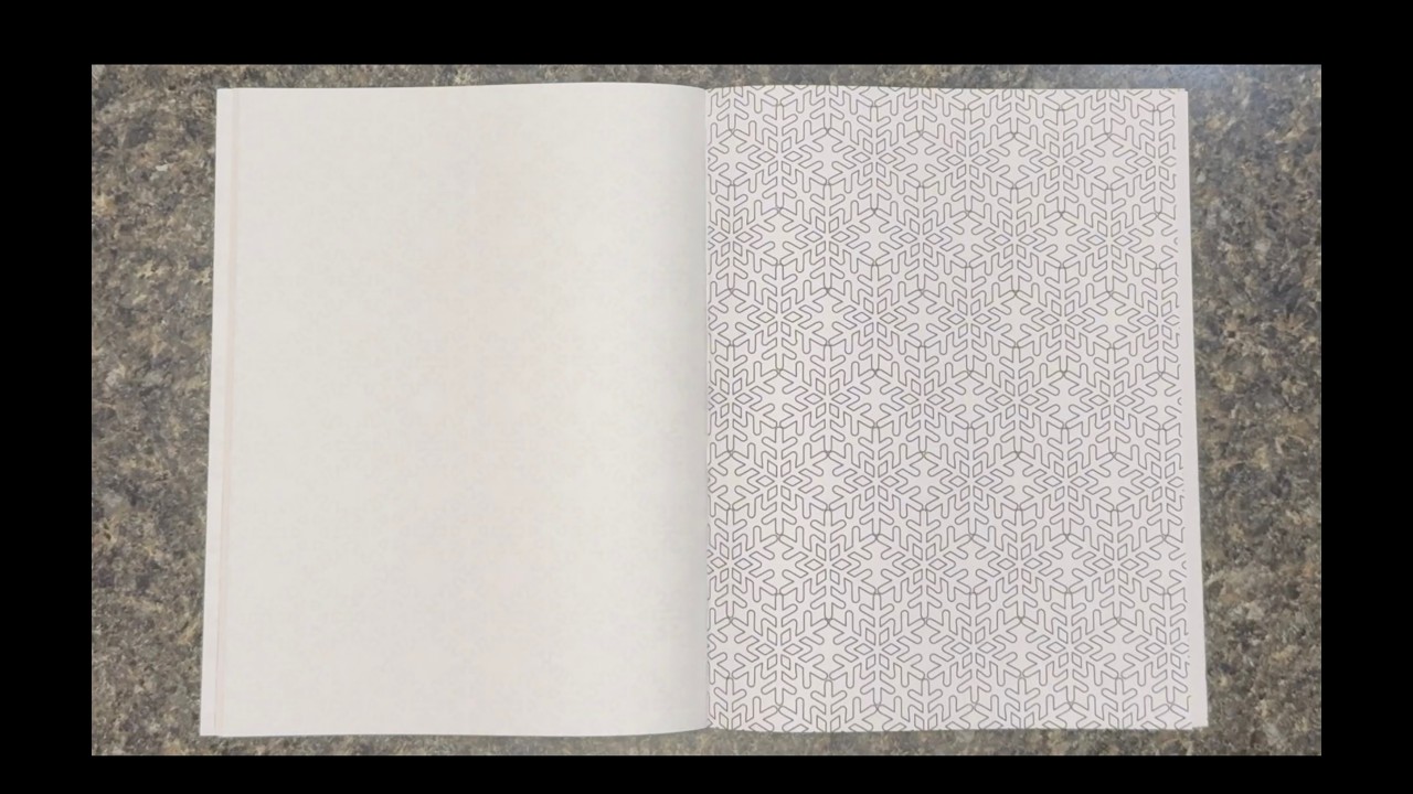 Meditation Moment: Satisfying Designs | Optical Illusion Snowflakes #monochromemonday