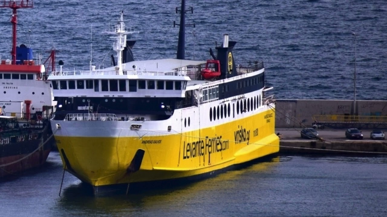 Αφιέρωμα στο ANDREAS KALVOS : Ένα Πλοίο, Μια Ιστορία, Χιλιάδες Ταξίδια  ‪@LevanteFerriesGroup