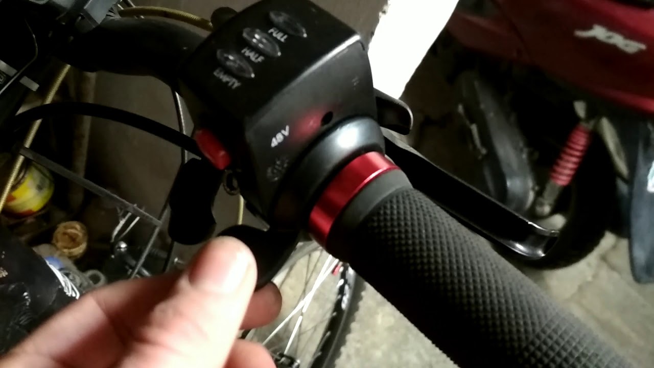 Установка мотор колеса mxus xf15f 500w.