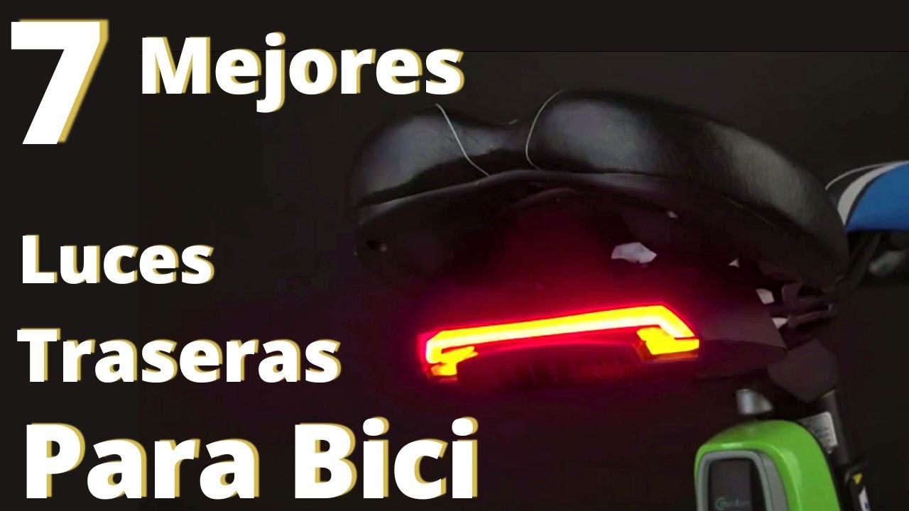 👉Las 7 Mejores LUCES LED TRASERAS de Bicicleta 🚴‍♀️[Calidad-precio] del 2024🚨