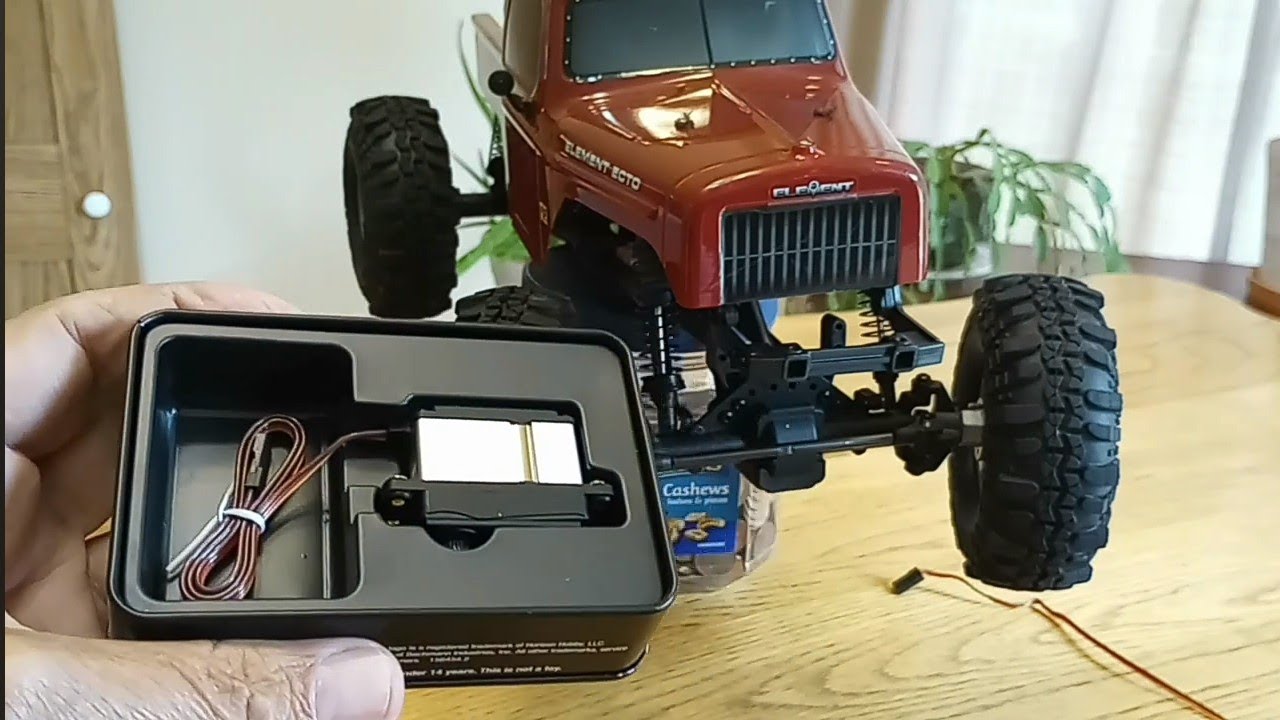 Element Enduro 12 Ecto Upgrade Spektrum 5080 metal gear Servo