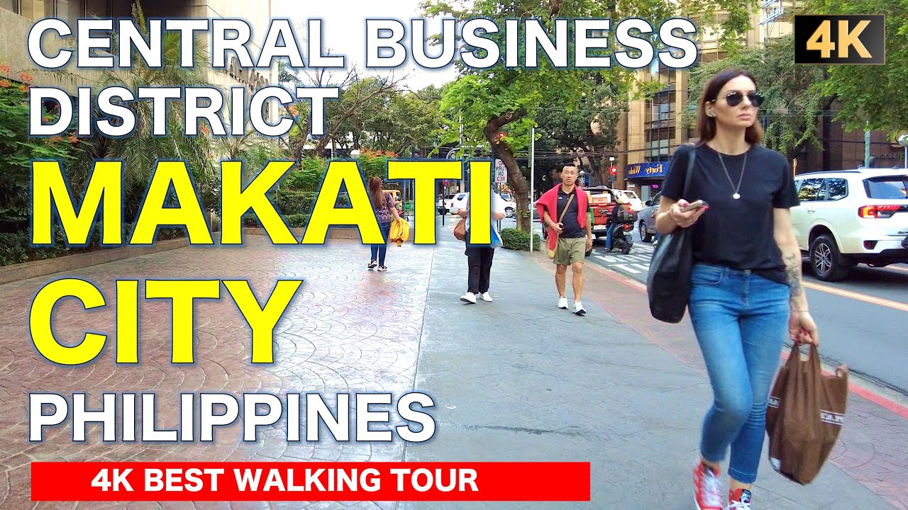 4K Makati City PHILIPPINES | Best Walking Tour | CANADA TRAVEL GUIDE in the Philippines