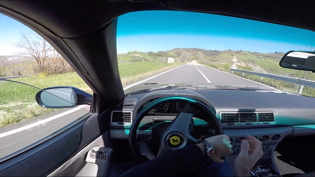 FERRARI 456gt POV with powerslides