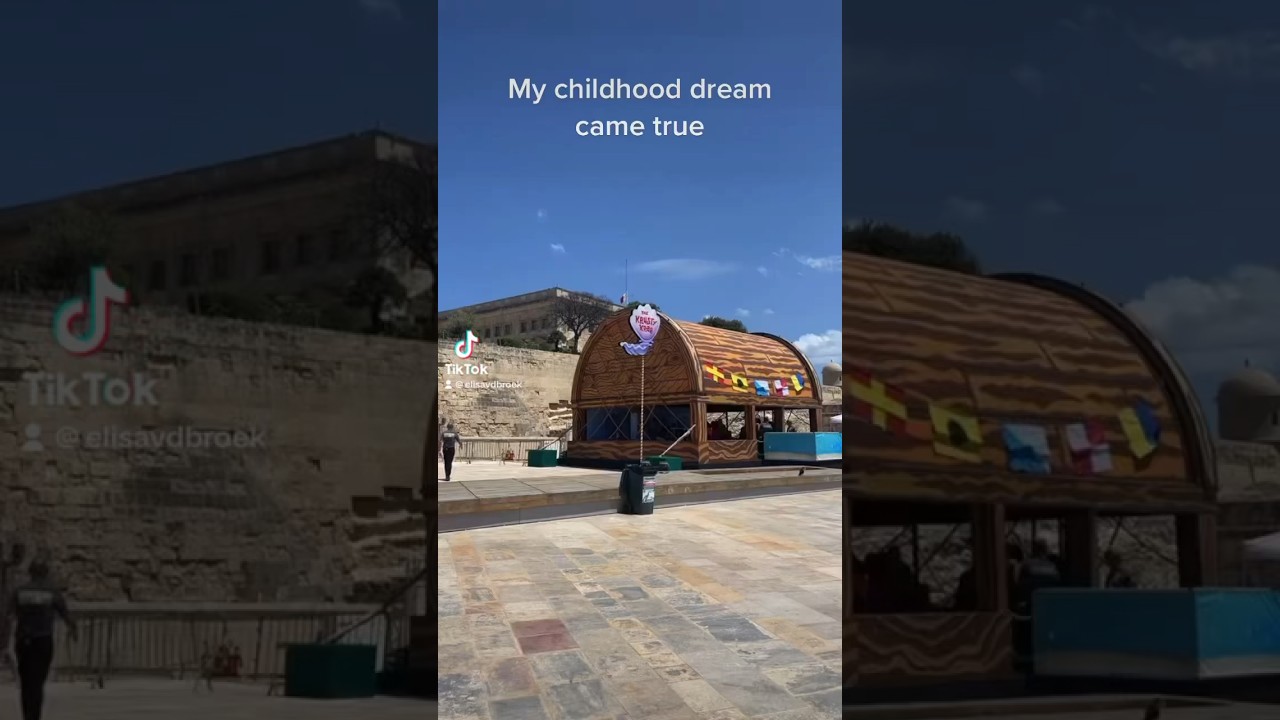 REAL LIFE KRUSTY KRAB #spongebob #krustykrab #malta #nickelodeon #childhood #childhoodmemories