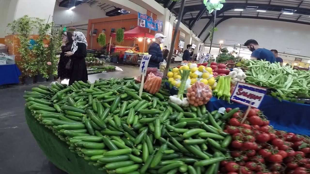 Bahçeşehir Cumartesi Pazarturk pazarı sebze meyve balıkcılar sokak esnafları