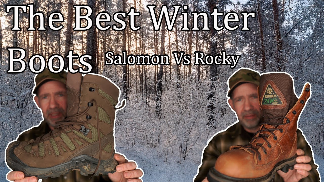 Winter Boots - Salomon Vs Rocky