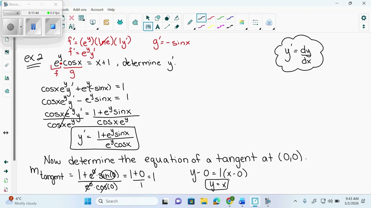 March02 Implicit Differentiation