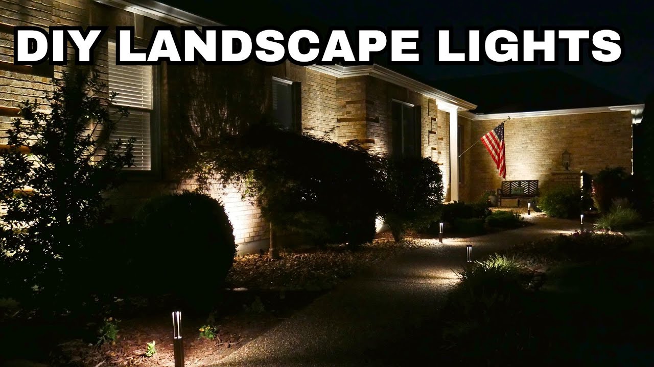 How To Install Landscape Lighting Yourself - Varmtalys Spot Lights and Path Light Review!