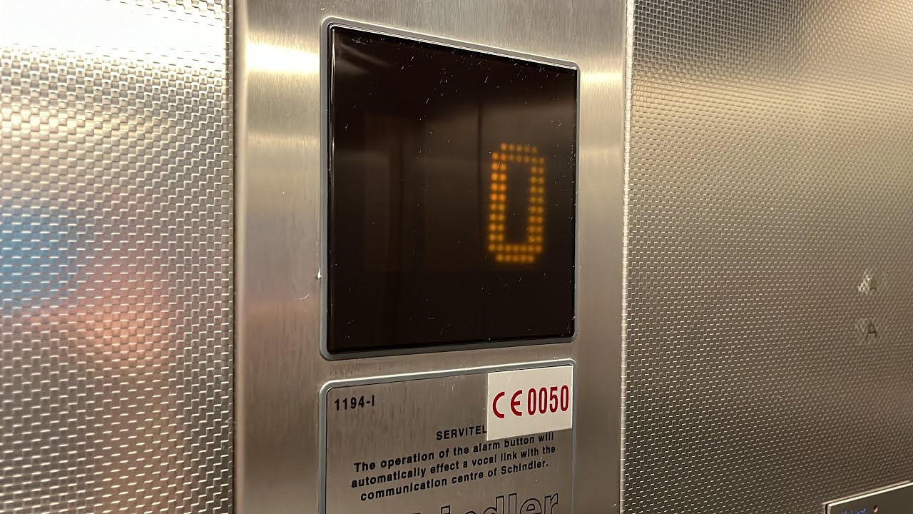 Efficient Schindler EuroLifts at the multi-storey car park in Blanchardstown SC