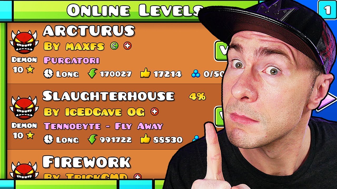 THREE  NEW TOP 1 DEMONS ALL RATED ~ Firework, Arcturus, Slaughterhouse