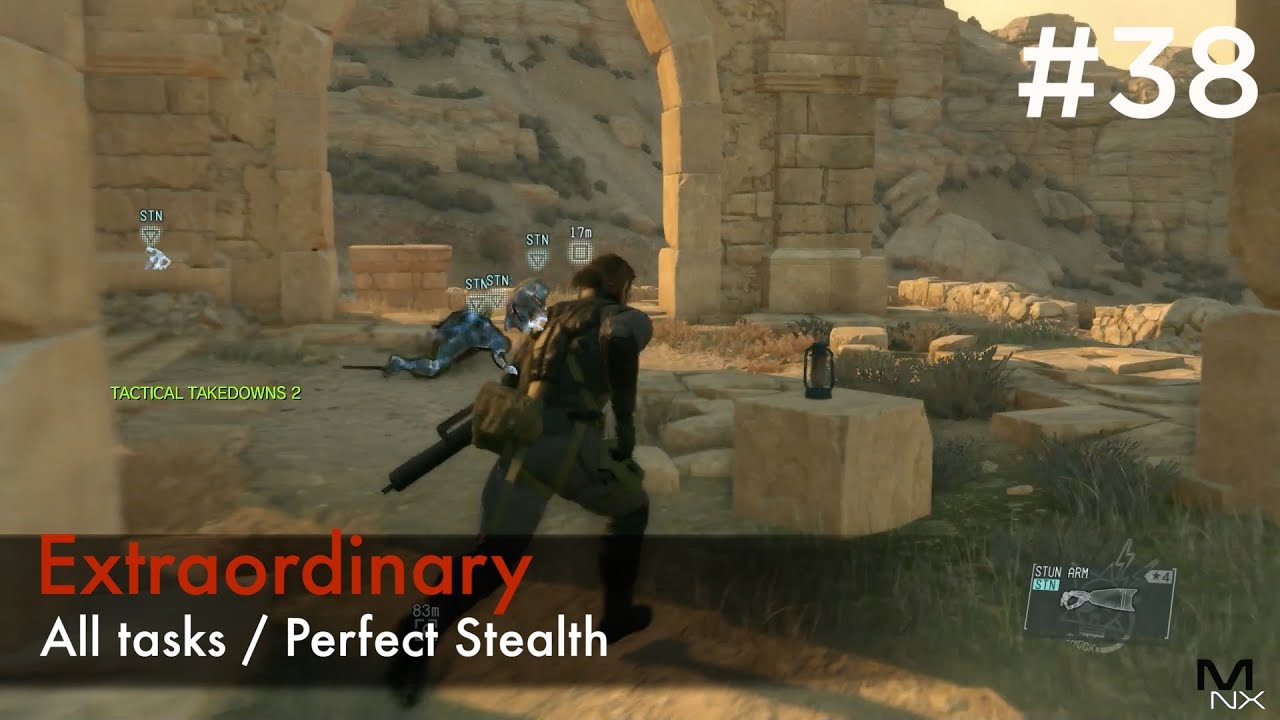 【MGSV:TPP】Episode 38 : Extraordinary (S Rank/All Tasks/Perfect Stealth)