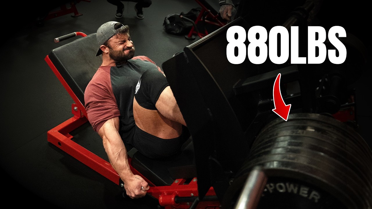 LEG SESSION W/ KUBA | 10 WEEKS OUT