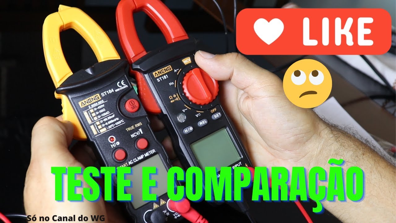 Aneng ST181 e Aneng ST184  - Teste e comparação