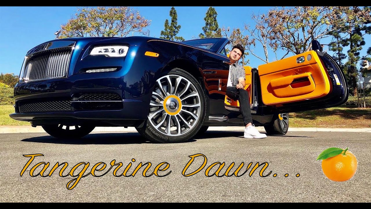 In Depth Tour Of Our Brand New & Very Orange Rolls Royce Dawn!