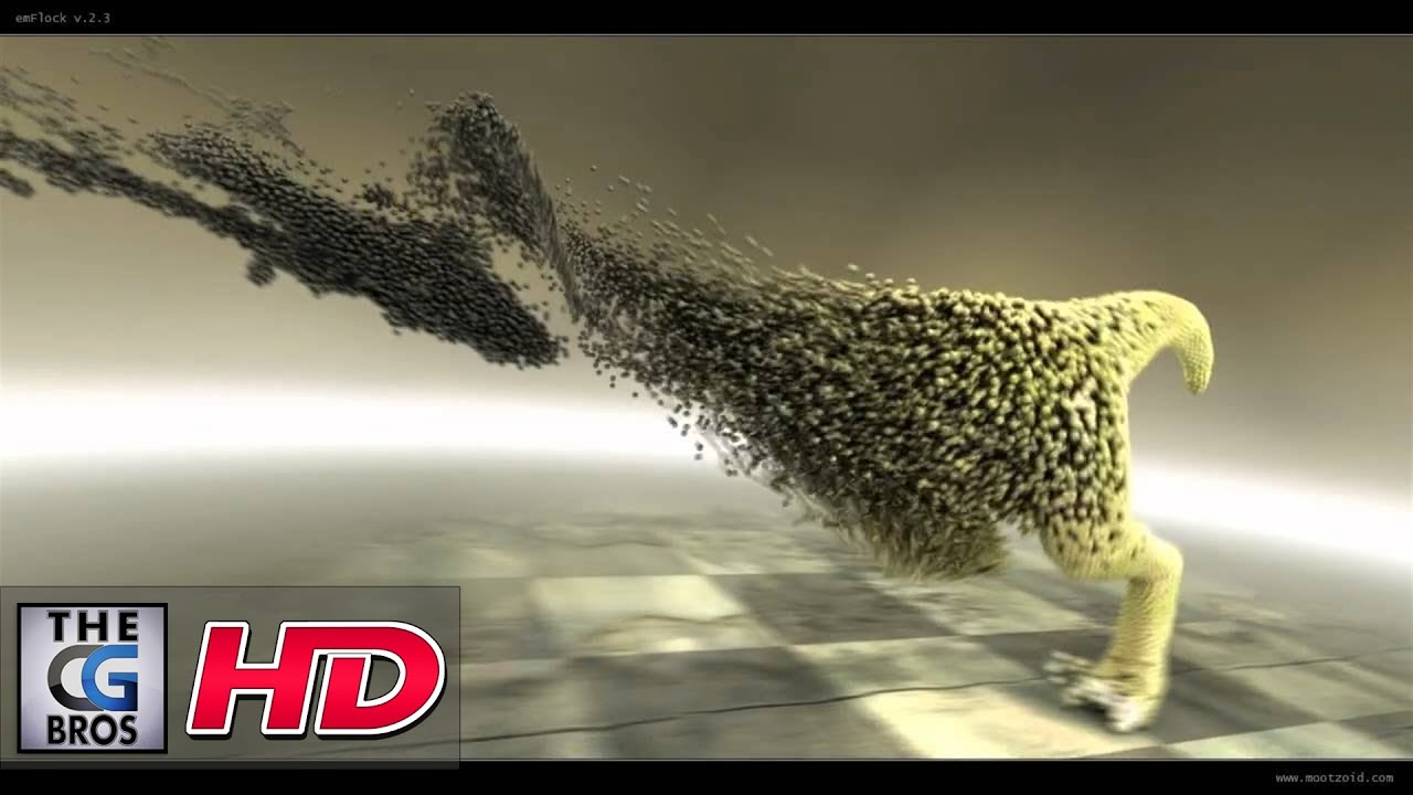 CGI Animated Short/Software Demo : emflock2