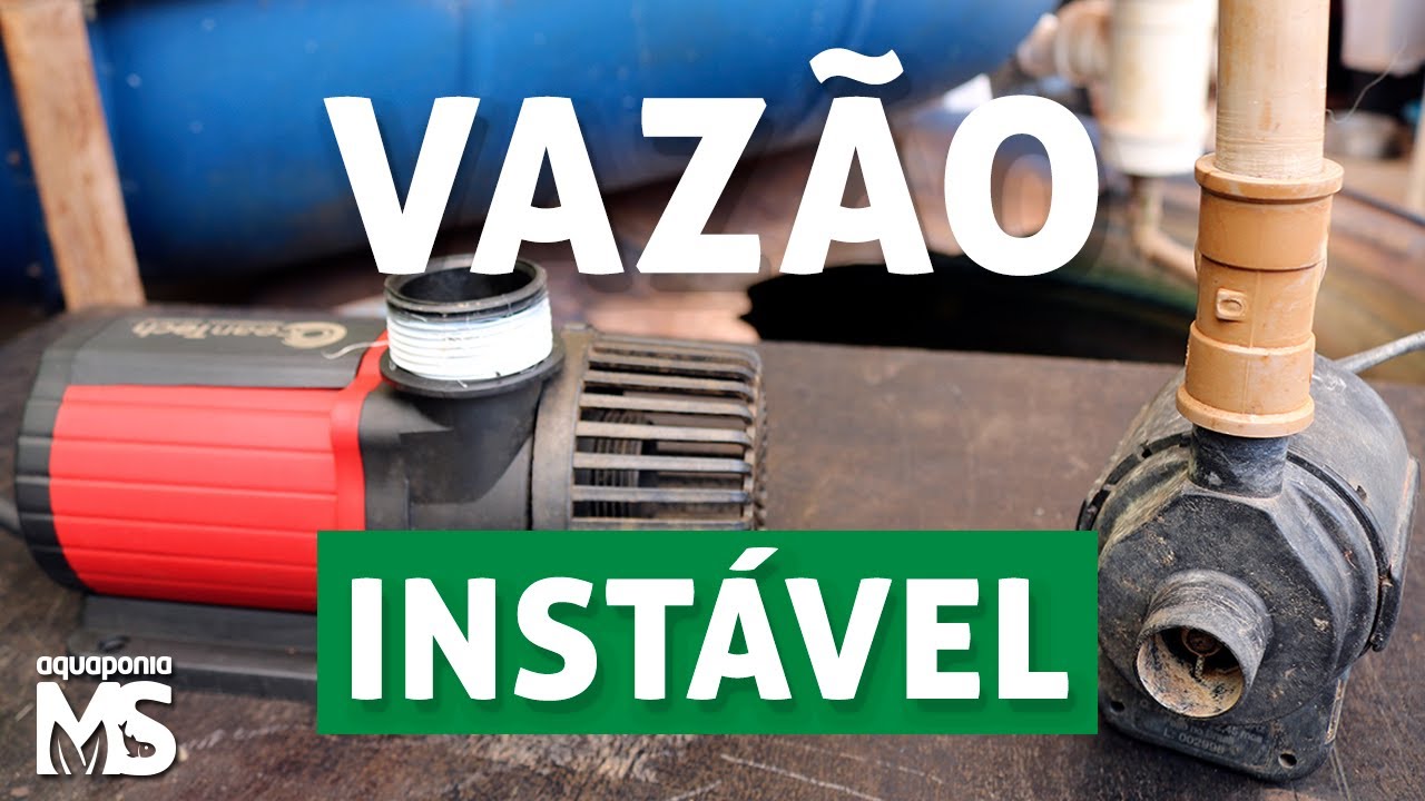 Bomba submersa: Por que a vazão oscila tanto? 🤔