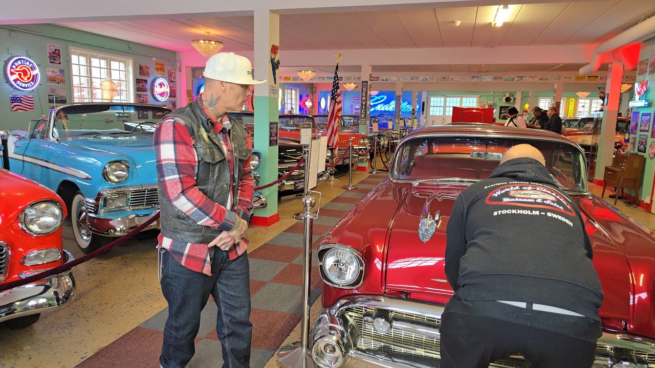 The BEST American car museum we've ever seen... but it's in Sweden? 🤯