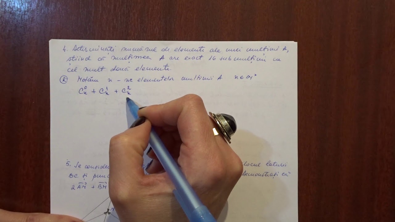 #1 Rezolvare Subiect I -- Mate Info - Matematica - Simulare BAC - Martie 2019