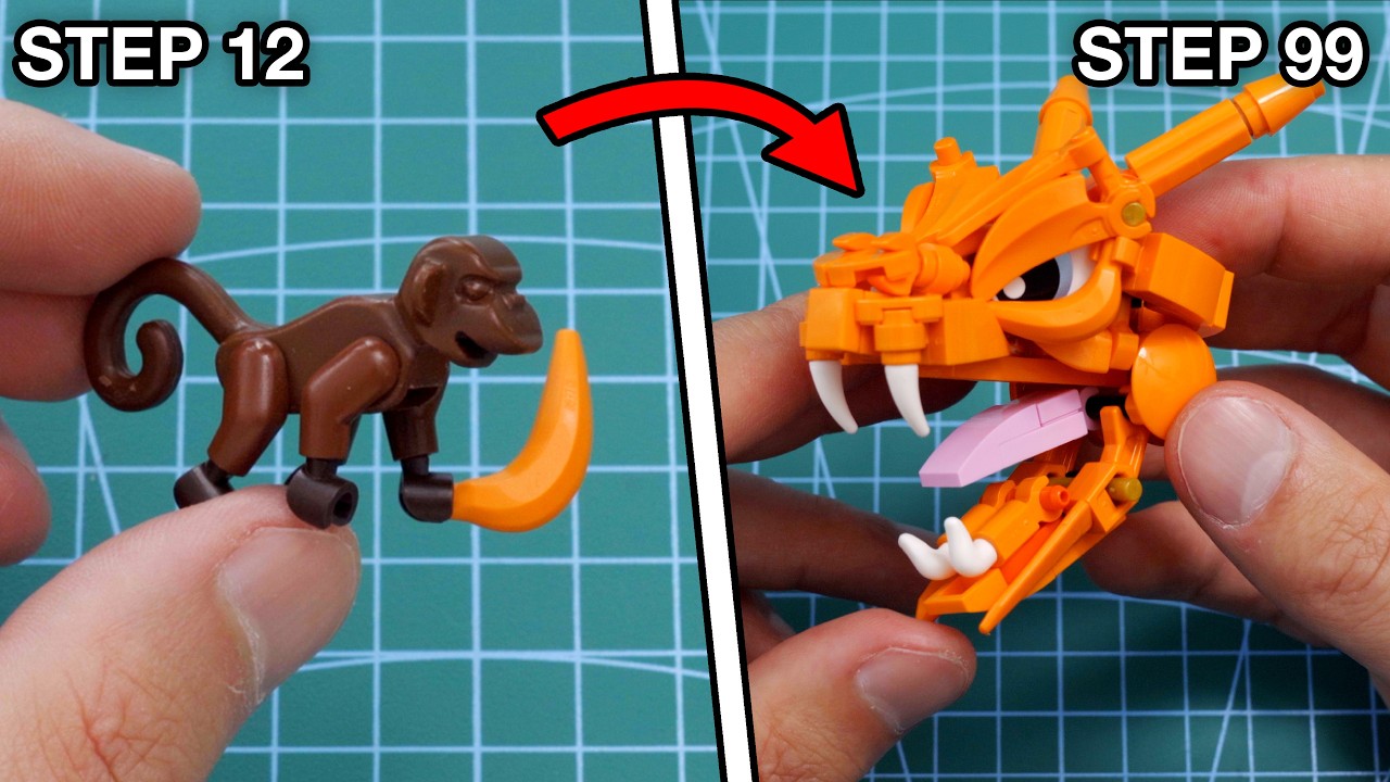 I Built a custom LEGO Charizard!