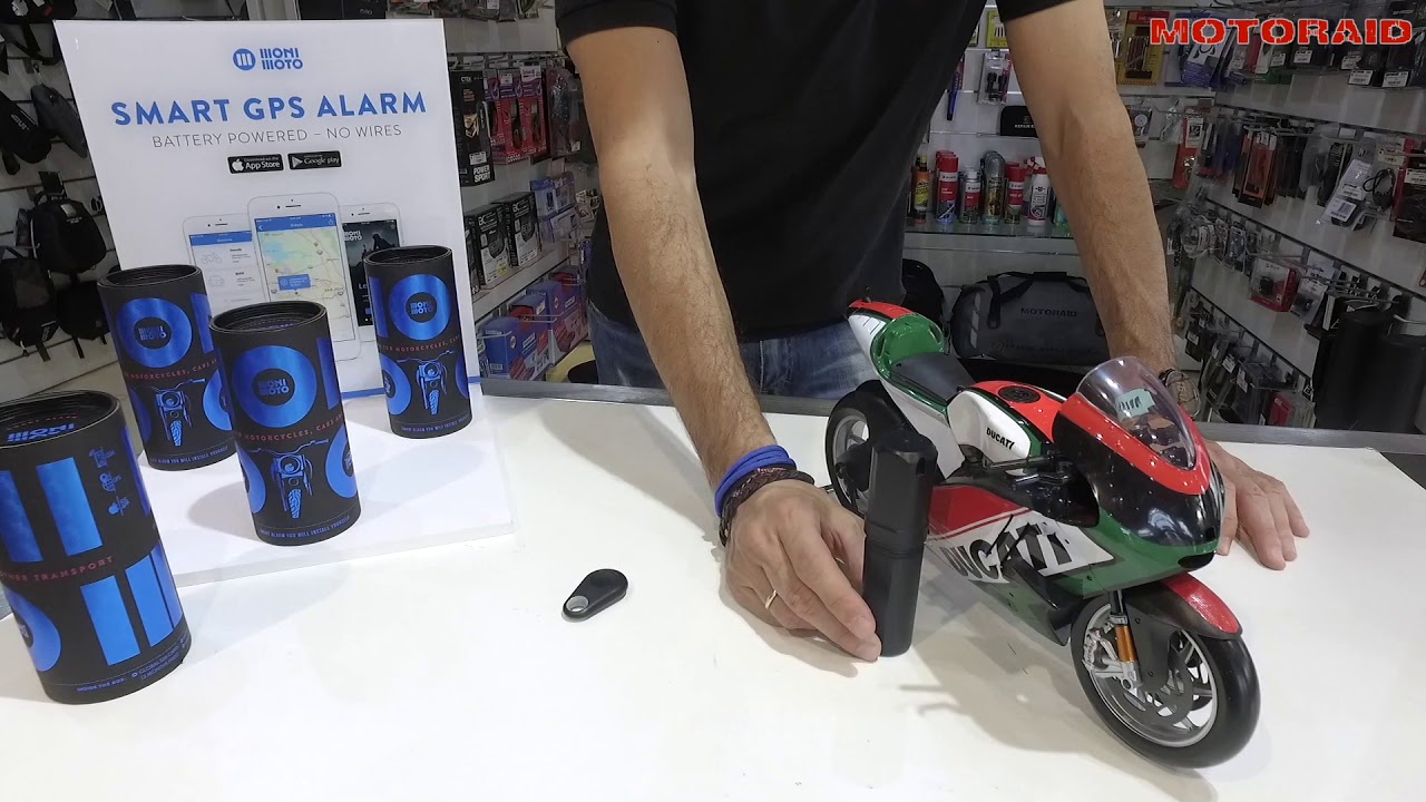 Monimoto GPS tracker review by MotoRAID (Greek)