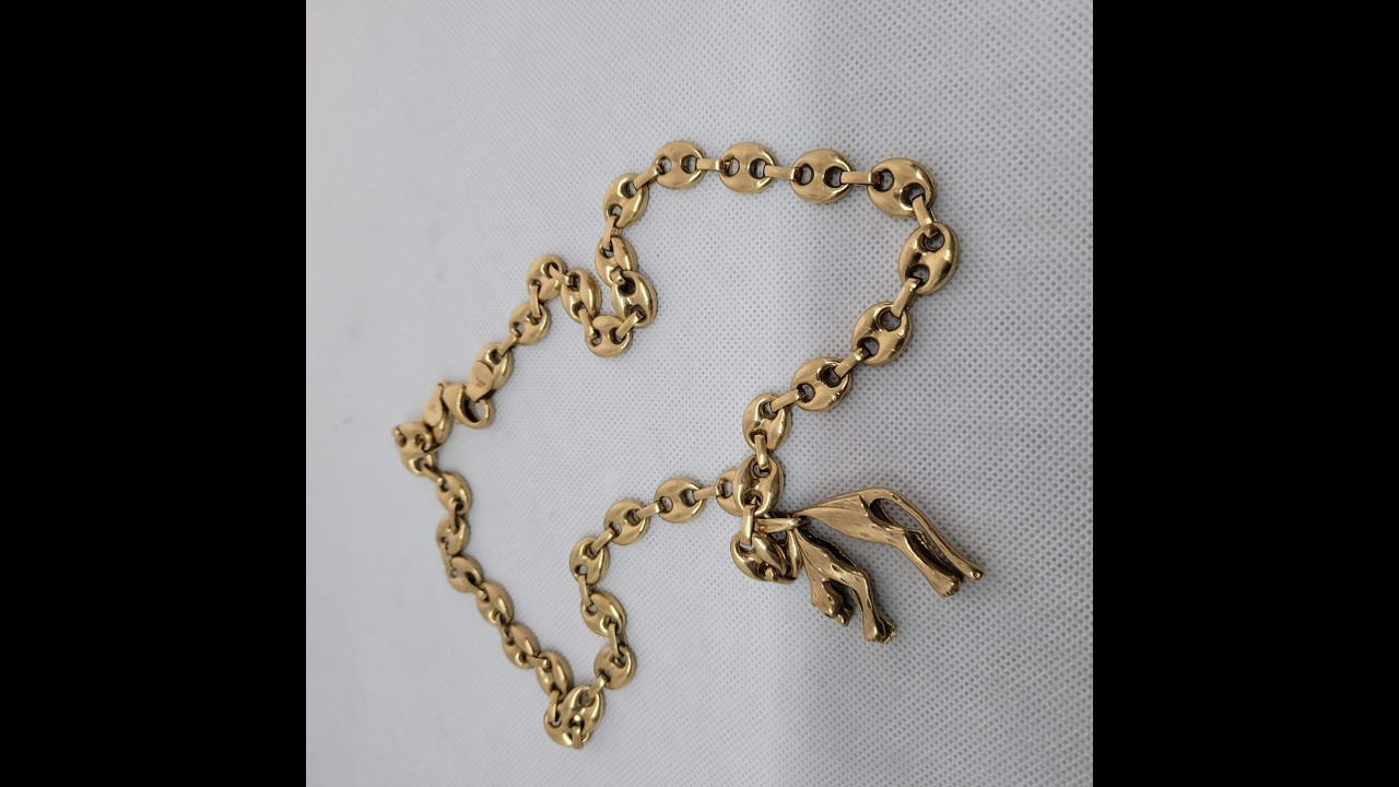 Selber vergolden von Münzen Schmuck Ketten Ringe 