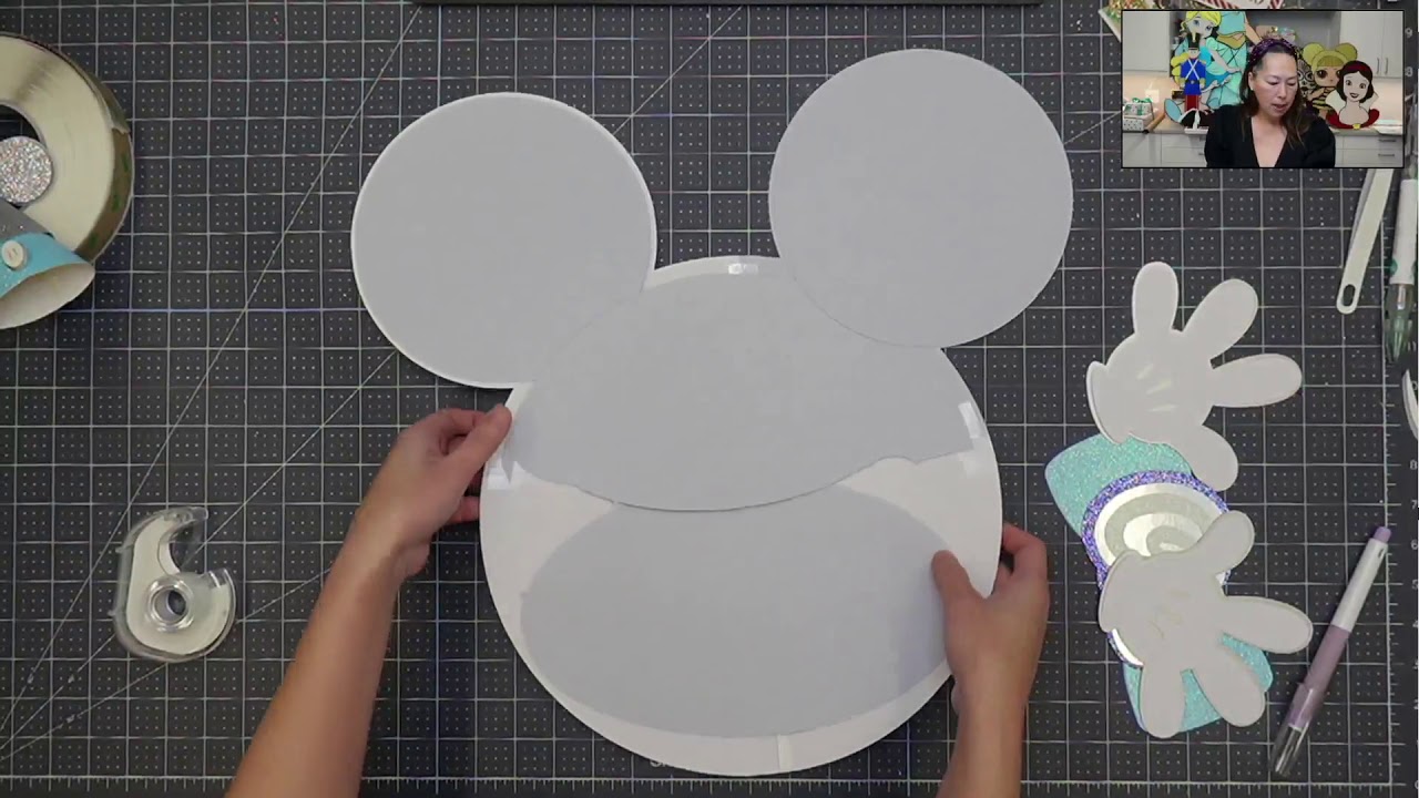 DIY Disney Mickey Sign Off the Mat / Larger than Mat - Assembly Tips and Tricks