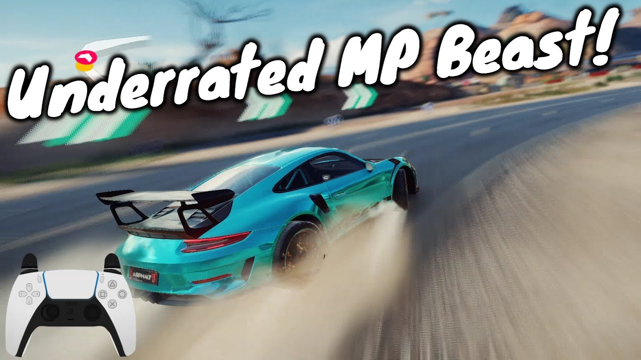 Недооценённый MP Beast! | Asphalt 9 6* Золотой Porsche 911 GT3 RS Мультиплеер