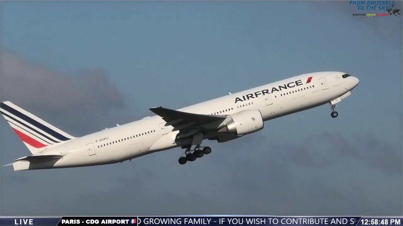LIVE PARIS-CHARLES DE GAULLE PLANESPOTTING