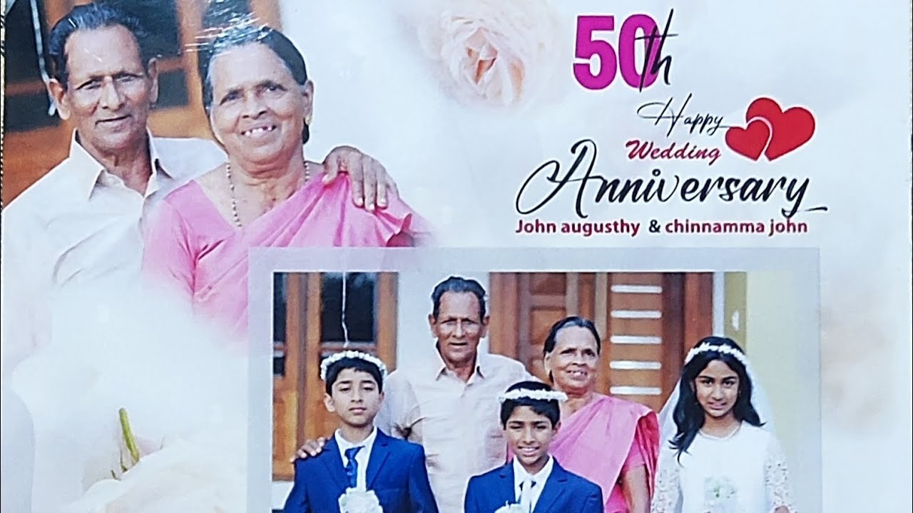 50th Wedding Anniversary aNd Holy Communion #Mishu2025mini 