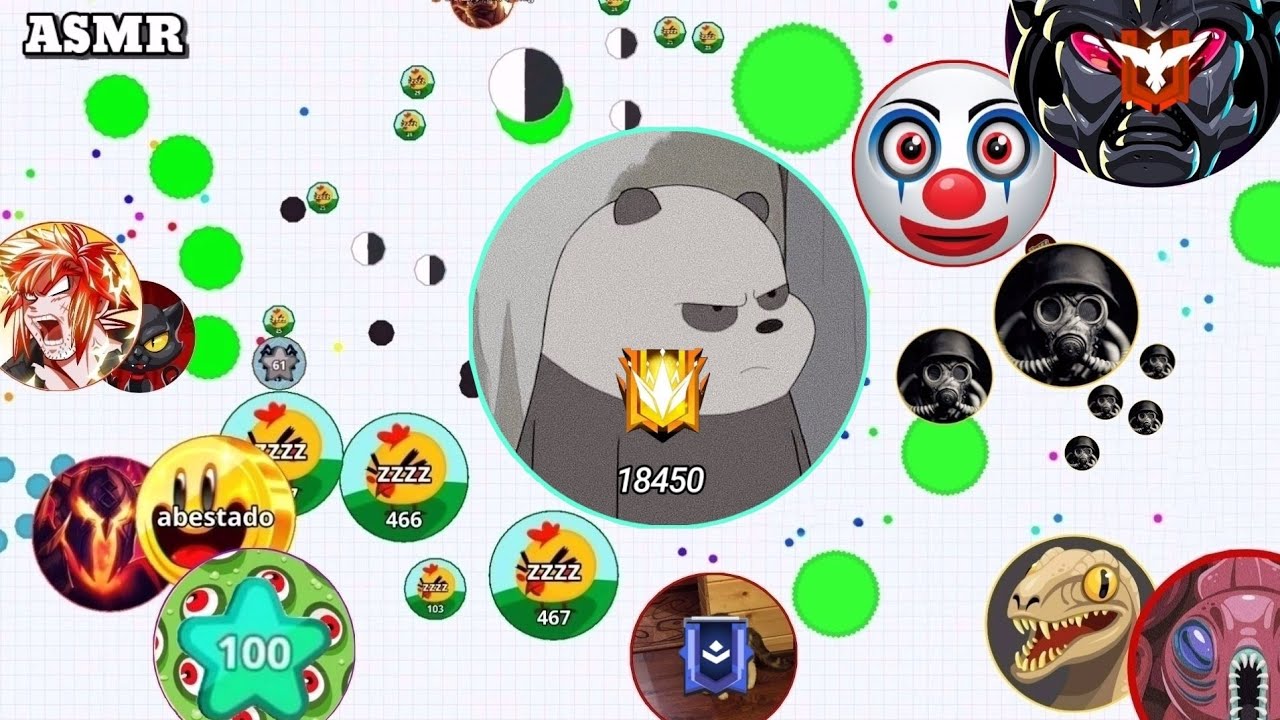 ASMR | PERO SOY UNA BOLITA QUE COME OTRAS BOLITAS, JUGANDO Agar.io (Mobile)🍞 #MOUTHSOUNDS