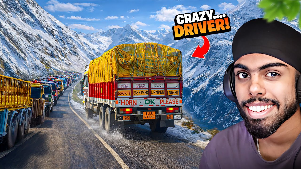I TOOK MY INDIAN TRUCK TO SNOWY MOUNTAINS... ft. @DattraxGaming