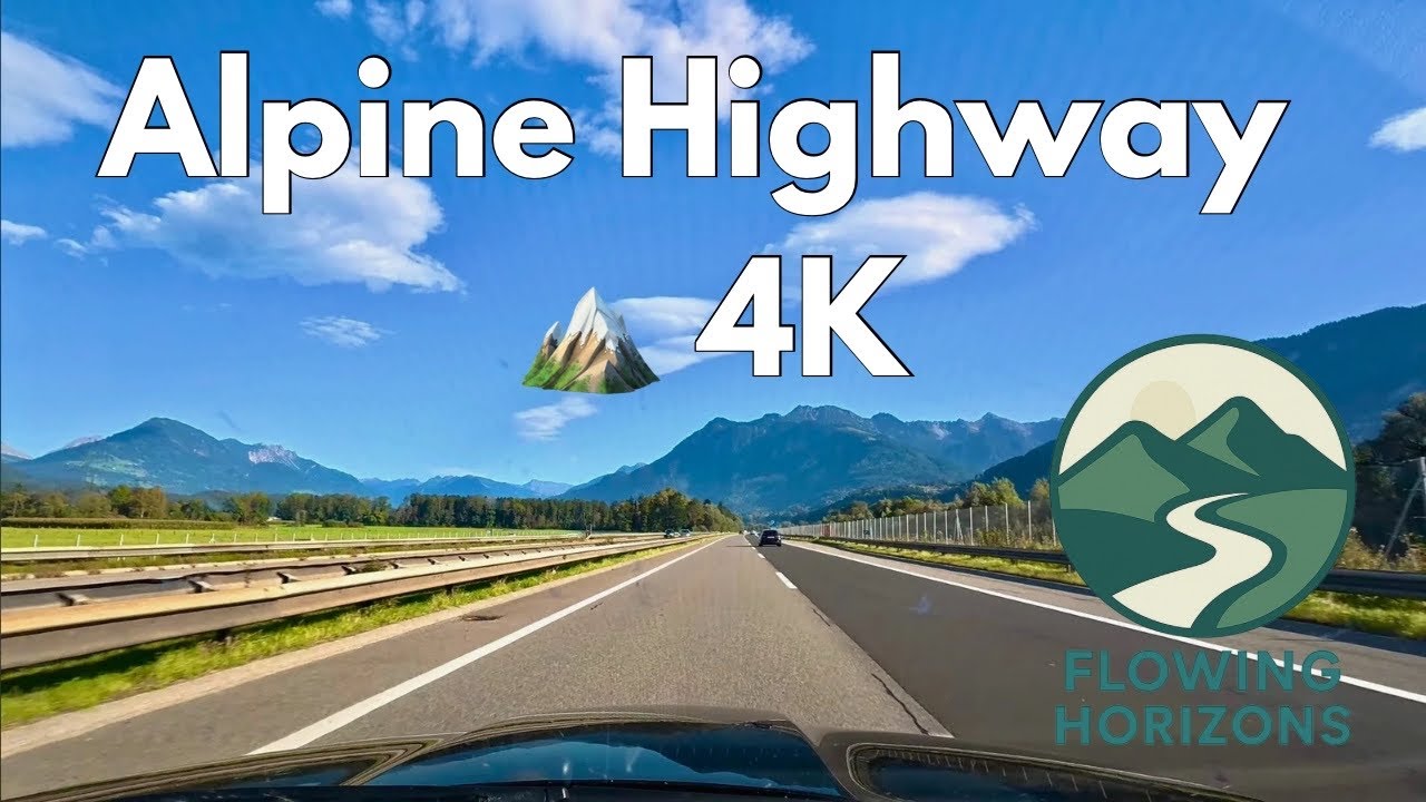 Sunny Alpine Highway Drive: Dornbirn to Arlberg 🇦🇹 | Austria 4K