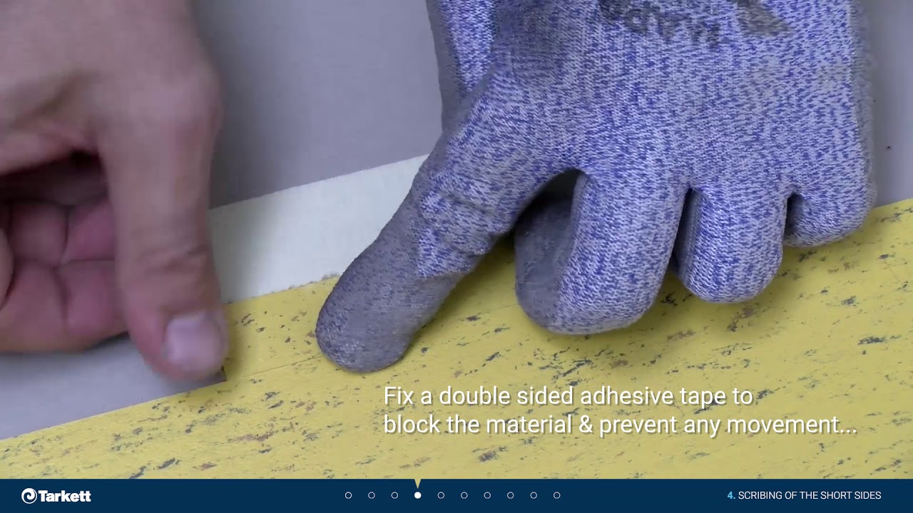Installation of Linoleum - Tarkett