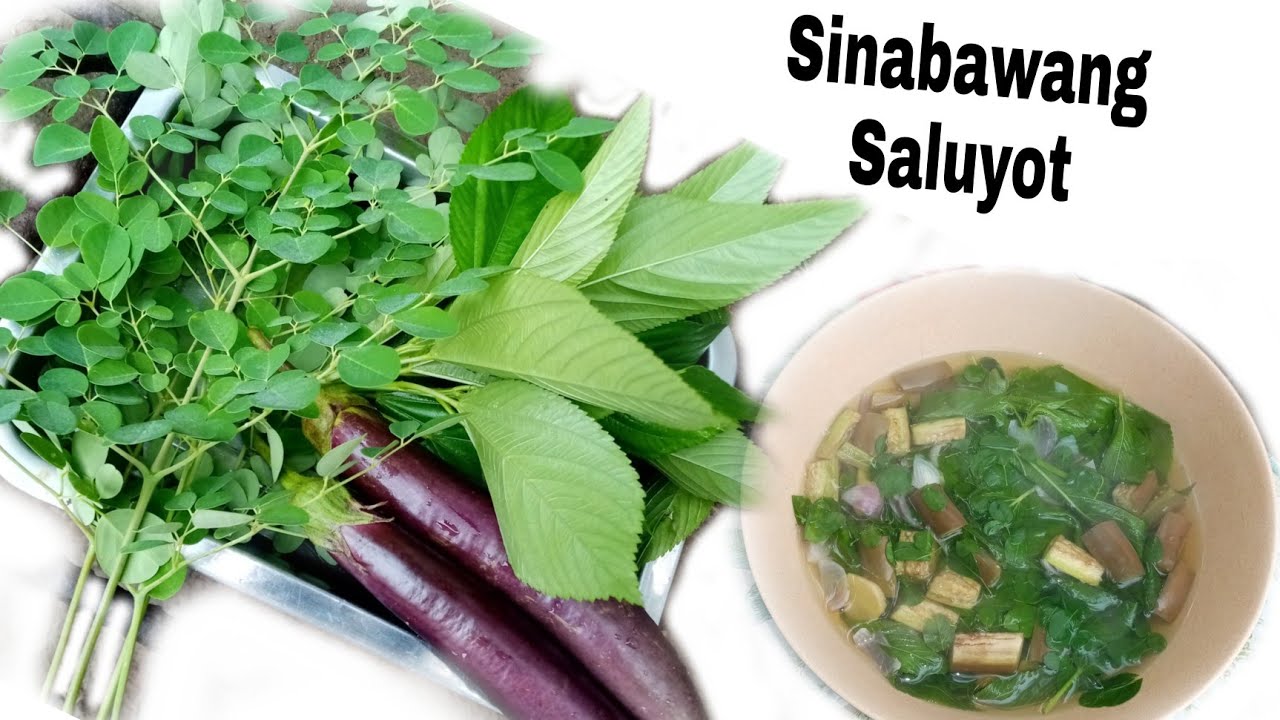 Sinabawang saluyot na may malunggay (law-oy bisaya) vegetables recipe /LUTONG BUKID 💕