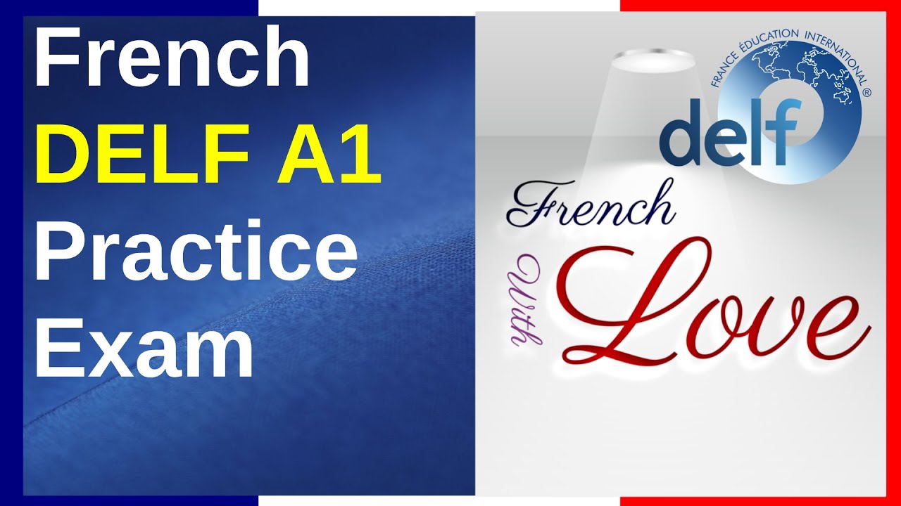 DELF A1 EXAM SAMPLE PAPERS with ANSWERS | FRENCH DELF A1 TEST: Listening, Reading, Writing, Speaking