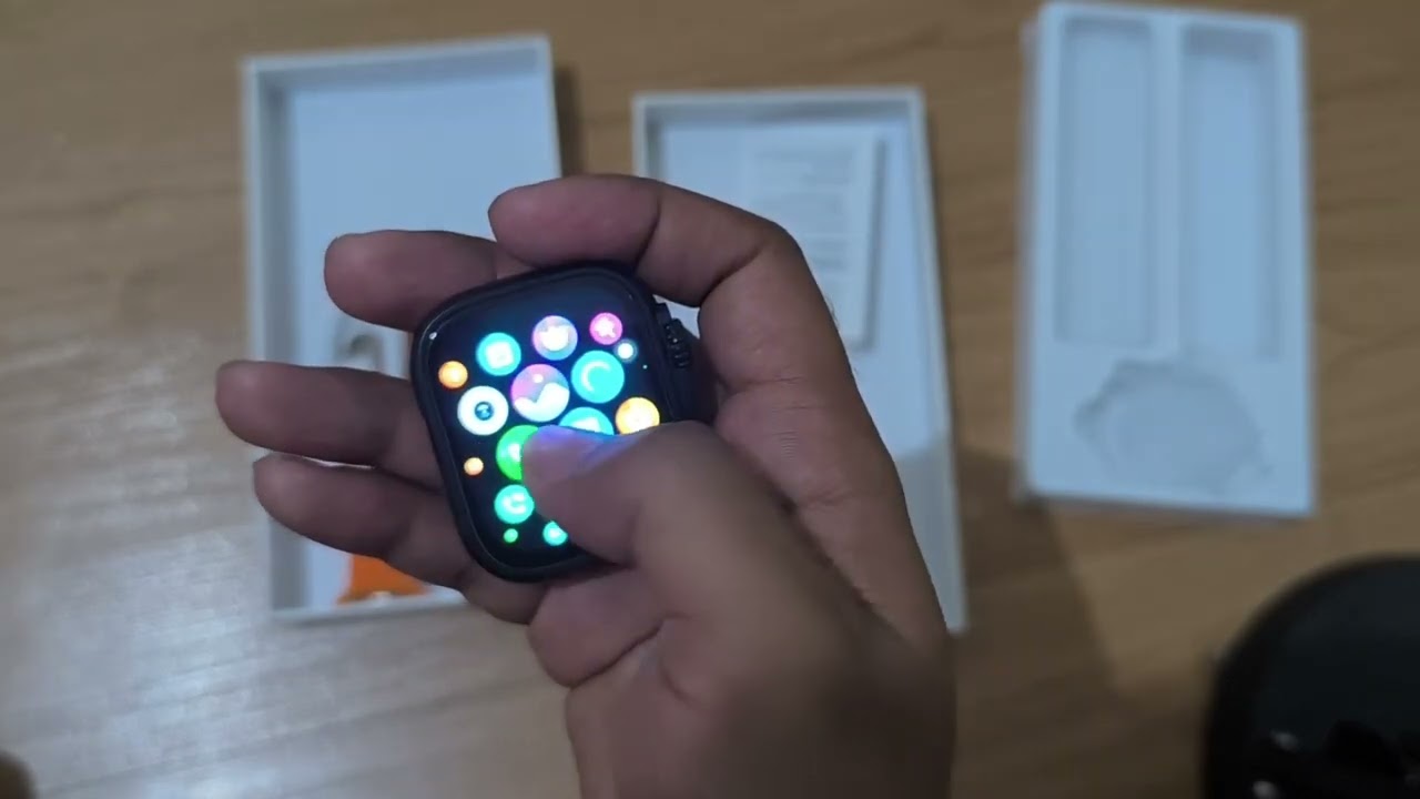 Unboxing smartwatch S9 ultra Ram 4/64 GB Jam Tangan SIM card