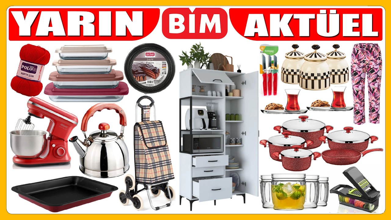 BİM 17 NİSAN 2026 | ROBOTLU TENCERE | BİM CAM &Uuml;R&Uuml;NLER HAFTASI | BİM AKT&Uuml;EL LİSTE | BİM KAMPANYA